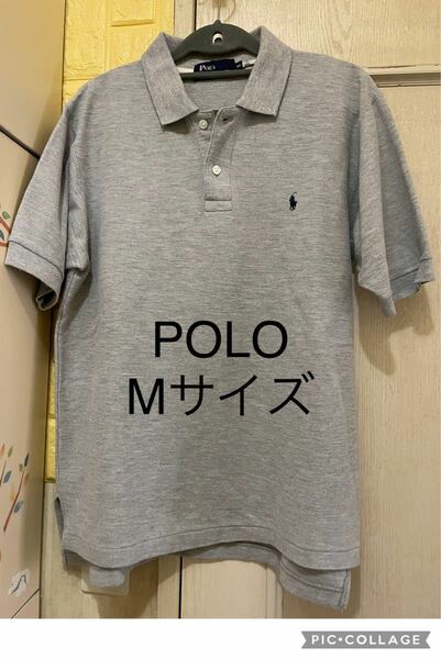 POLO by PLAYER'S ポロシャツ グレーメンズMサイズ 