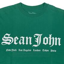 [並行輸入品] SEAN JOHN ショーンジョン ブランドプリント 半袖Tシャツ (グリーン) S_画像3