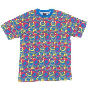[並行輸入品] HOLLYWOOD CARTEL ハリウッドカルテル ハンドカフスモノグラム 半袖 Tシャツ (ブルー)　XL