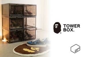 新品未開封品 6個セット A BATHING APE アベイシングエイプ BAPE×TOWER BOX PLUS ベイプ タワーボックスプラス BAPE エイプ ベイプ BOX