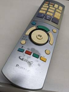 【F-48-3】ジャンク Panasonic DVD/テレビ リモコン EUR7658Y20 「DMR-XW50/DMR-XW30/DMR-EX550/他」