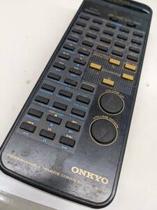 【FB-49-71】ONKYO　オンキヨー　オーディオ　学習リモコン　RC-162M 動確済