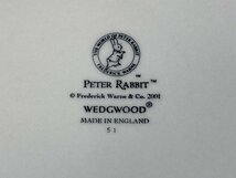 WEDGEWOOD ウェッジウッド PETER RABBIT ピーターラビット クリスマスプレート 2001 箱付き 保管品[16156_画像4