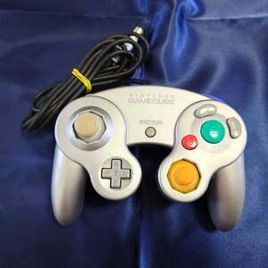 【中期型・動作確認済み】 GameCube ゲームキューブ コントローラー シルバー DOL-003 【006】