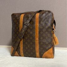 1円 LOUIS VUITTON ルイヴィトン M45222 モノグラム グランマルソー ショルダーバッグ 斜め掛け メンズ レディース ブラウン系 80年代 レア_画像1