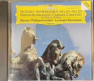 【CD】モーツァルト:交響曲25&29バーンスタイン 国内盤