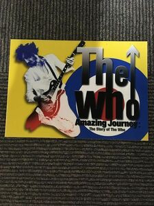 映画パンフレット「The Who : Amazing journey」