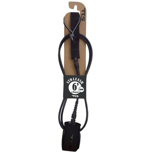 ツールストゥールス (TOOLS TLS) 6'(183cm) コンプショートボードリーシュコード/ブラック 高品質 丈夫 選び方 紐 太さ FCS ダカイン