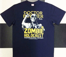 Tシャツ【人間解剖島】ドクターブッチャー (紺/ネイビー) DR. BUTCHER / ZOMBIE HOLOCAUST_画像2