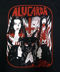 Tシャツ【ALUCARDA】アルカーダ 鮮血の女修道院 / 愛欲と情念の呪われた祭壇 (イラスト) OT-381