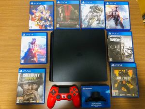 ps4 本体 ソフト8本 コントローラー 背面ボタン