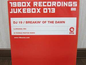 DJ 19 / Breakin' Of The Dawn