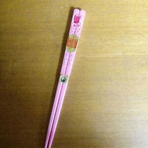  Showa Retro # Kirakira pink. .... . chopsticks 