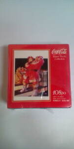 80-503 コークでメリー・クリスマス ジグソーパズル コカ・コーラ COCA-COLA Coca・Cola コカコーラ　新品　108pcs サンタクロース　
