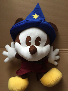 ミッキーマウス mickymouse ぬいぐるみ Philher Magic フィルハーマジック　魔法使い　ディズニー　Disney アミューズメント景品　プライズ