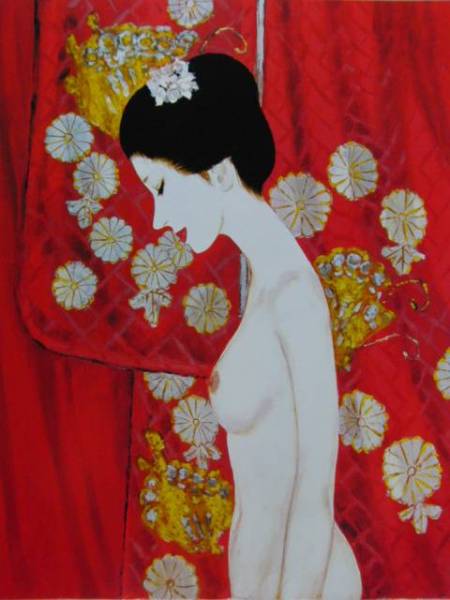 Keiichi Takazawa, Falling Flowers, Rare large-format art book, Comes with high-quality frame, free shipping, salt, Artwork, Painting, Portraits