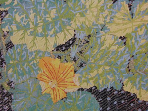 Kiyoshi Yamashita, Fleur de citrouille, Livre d'art rare et de grande qualité, Nouveau cadre inclus, sel, Peinture, Peinture à l'huile, Nature, Peinture de paysage