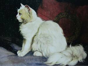 Art hand Auction envío gratis, pinturas raras de libros de arte, Artículo nuevo de lujo y enmarcado., gato gato gato gato, pintura pintura al óleo pintura de animales, 69, cuadro, pintura al óleo, dibujo de animales