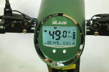【1円スタート】BLAZE電動バイク　SMART EV ヘルメット付き　走行距離149キロ HT SM_画像5