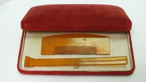 book@ tortoise shell ... era ... ornamental hairpin & comb letter pack post service plus possible 1225L7r*