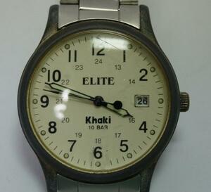 クオーツ KHAKI　ELITE腕時計 レターパックプラス可 0326M18r※