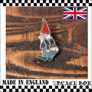 英国 インポート Pins Badge ピンズ ピンバッジ GNOME LEPRECHAUN グノーム ノーム レプラコーン 妖精 小人 UK GB イギリス製 018