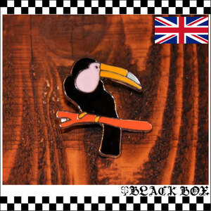 英国 インポート Pins Badge ピンズ ピンバッジ ラペルピン GUINNESS ギネス Toucan トゥーカン オオハシ イギリス 英国 UK GB ENGLAND 227