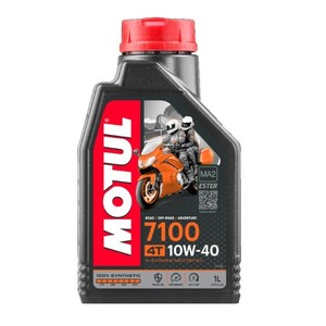 ●送料無料● 国内正規品 モチュール 7100 10W40 1L×1缶 API SN/JASO MA2 100%化学合成油 MOTUL エンジンオイル 2輪 4スト 10w-40