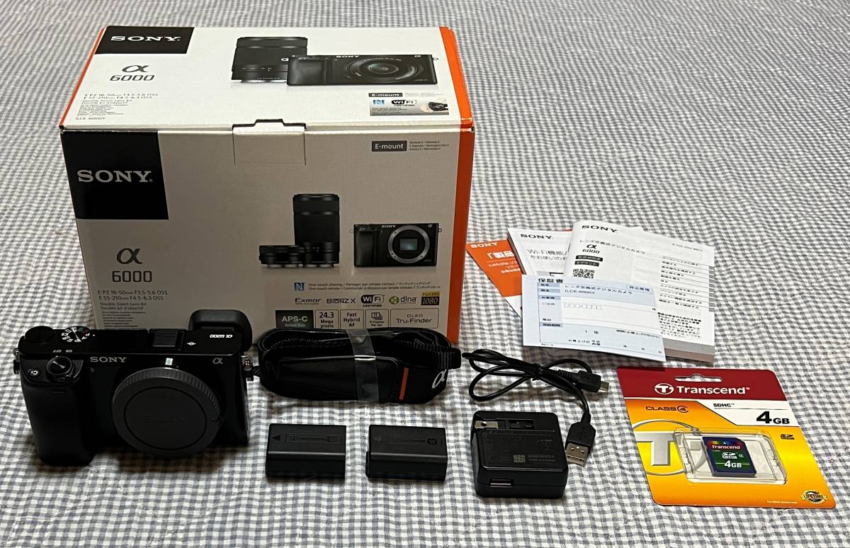 極上美品 SONY ソニー α6000 ブラック ボディ ILCE-6000 おまけ付 www