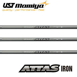 送料定額◎新品 USTマミヤ ATTAS IRON　80S　5I～PW　6本セット　CADERO BASIC RUBBER Grip Set