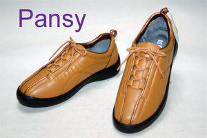 [SALE] pansy anti-bacterial deodorization processing light weight casual shoes #4346 Camel 23.0cm 4E* new goods *