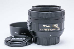 Nikon AF-S 35mm F1.8 G DX　【管理番号006719】