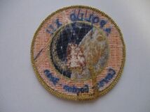 【送料無料】80s アポロ計画『アポロ12号』APOLLO12刺繍ワッペン/H計画Aミッション徽章パッチUSアップリケ宇宙飛行士ロケット宇宙船 U4_画像4
