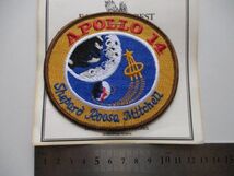 【送料無料】90s アポロ計画『アポロ14号』APOLLO14 刺繍ワッペン/AパッチUSAアップリケ宇宙飛行士ロケットJAXAスペースシャトル宇宙船 U5_画像8