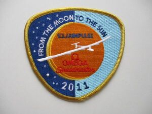 Art hand Auction [Free Shipping] OMEGA Speedmaster 50th Anniversary Emblem Embroidery Patch/A Watch Omega Not for Sale Apollo 11/13 NASA Moon Omega Ω Applique U5, sewing, embroidery, patch, decoration material, patch