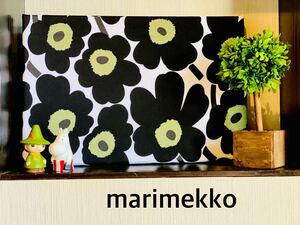 マリメッコ marimekko ファブリックパネル 20×30 ミニウニッコ