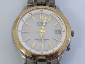 ♪yoky8246-2 269 CITIZEN シチズン ECO Drive エコドライブ デイト GN-4W-S 電波ソーラー 腕時計 メンズ ウォッチ 稼働 ヴィンテージ