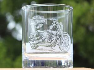  Harley Davidson XL1200X Forty-Eight rock glass bottom original message & name inserting attaching free shipping new goods box attaching souvenir birthday 