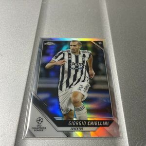 2021-22 Topps Chrome UEFA Champions League Giorgio Chiellini refractor