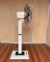 【栴檀】昭和レトロ HITACHI スタンド扇風機 S-607 H 118㎝ 羽W 30㎝ 動作確認済みOK_画像9