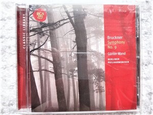 D【 Gunter Wand Bruckner Simphony No.9 / Berliner Philharmoniker / ブルックナー 】CDは４枚まで送料１９８円