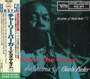 ■□Charlie Parkerチャーリー・パーカーNow's the Time□■