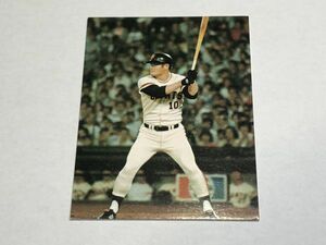 カルビー プロ野球カード 77年 ジャイアンツ選手カード 103 張本勲/巨人