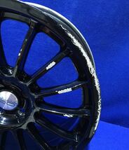 O.Z レーシング＊17インチホイール＊17x7JJ/オフセット+48/pcd100-5H＊4本セット出品＊塗装剥れ有り＊少し歪み_画像8