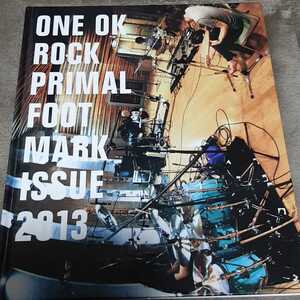 ONE OK ROCK PRIMAL FOOT MARK 2013 ワンオク フォトブック 写真集
