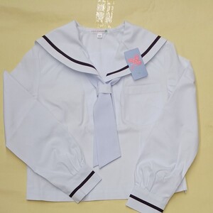 スクール女子夏長袖セーラー服165A