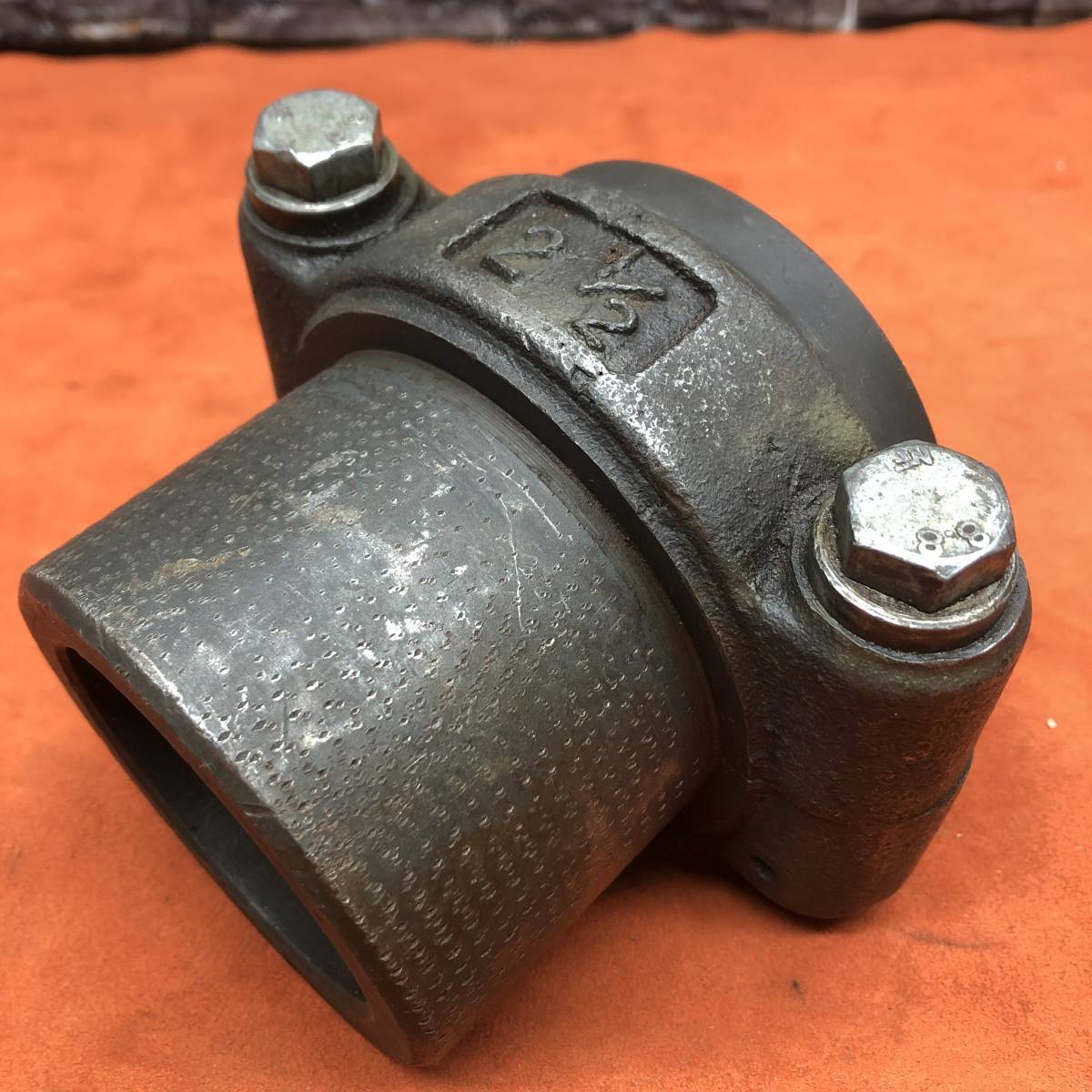 REX レッキス ニップルアタッチメント 3 適応パイプ径80A 全長100mm