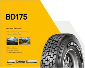 ★新品★ 235/75R17.5 18PR 143/141L BD175 トラックタイヤ★ミックスタイヤ★BLACKLION★ブラックライオン 