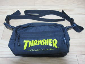 ☆THRASHER　スラッシャー ショルダーバッグ　黒☆