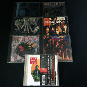 【#中古CD】★BON JOVI ボン・ジョビ　国内/輸入 アルバム7枚セット 1988〜1990・2001年